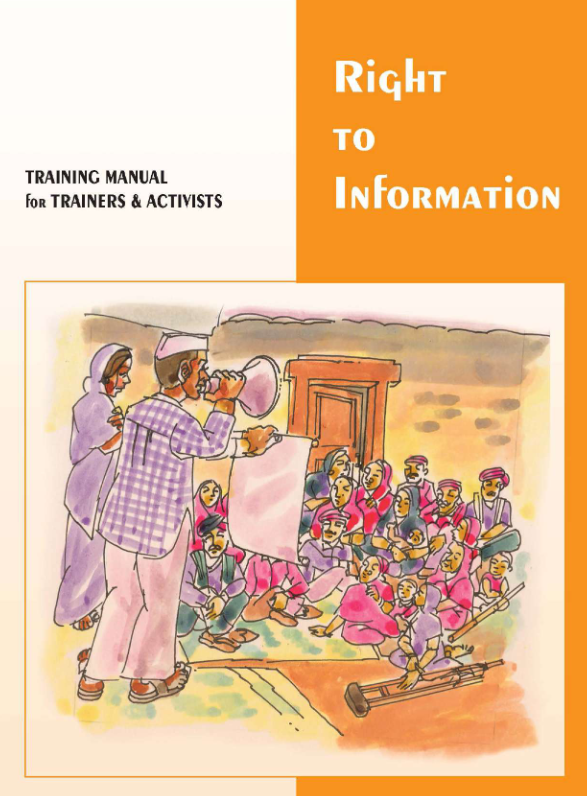 Right to Information: Training Manual for Trainers and Activists